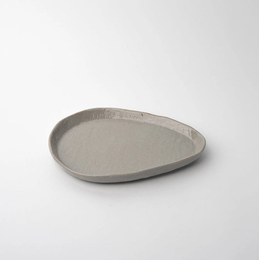 Grey arc saucer 17cm