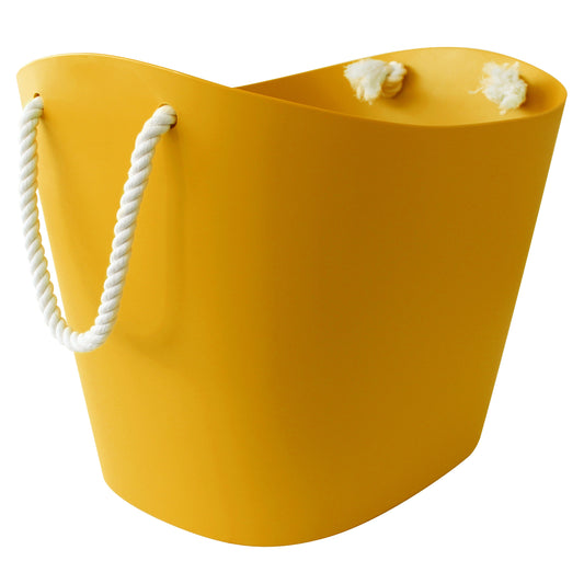 Hachiman Balcolore L Storage Basket 38L - Mustard
