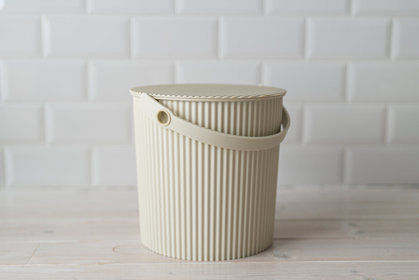 Hachiman Omnioutil L Storage Bucket 10L - Pale Beige
