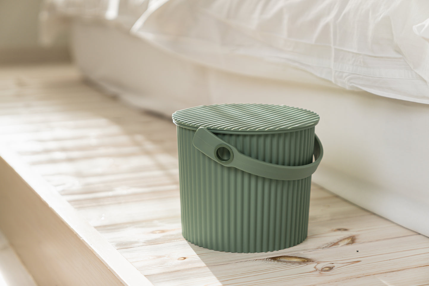 Hachiman Omnioutil mini Storage Bucket 4L - Pale Green