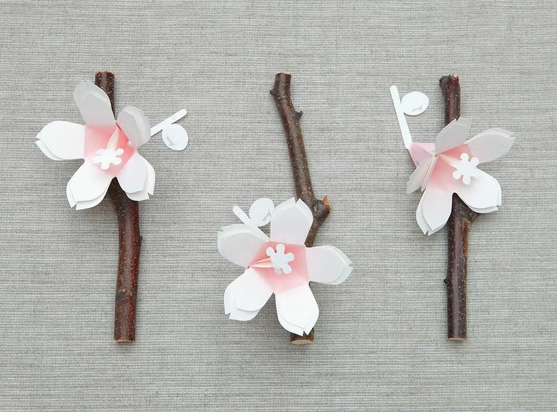 Hana-kotoba Sakura Flower Message Card