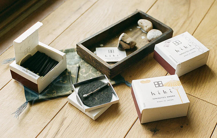 Hibi 10 Minutes Incense matches Yuzu - Large
