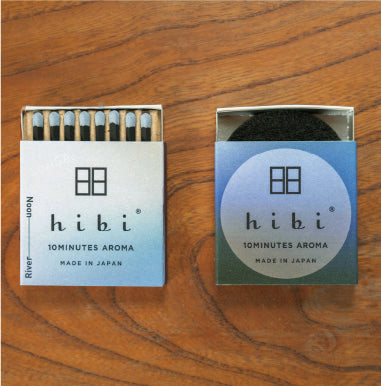 Hibi Sense. 10 Minutes Incense Matches - River Noon