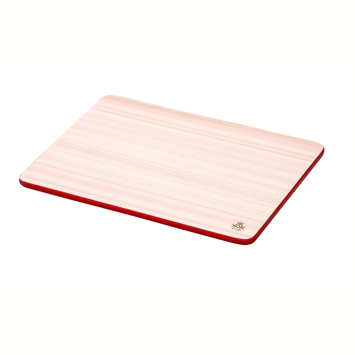 Hinoki Cutting Board Urushi - Red Medium