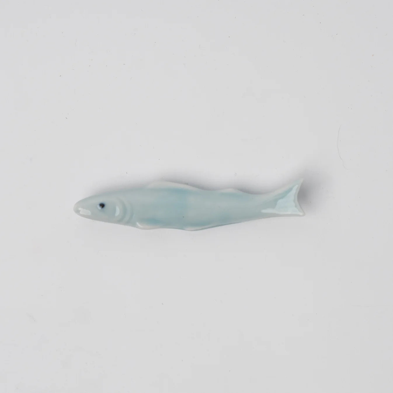 Ice Blue Mackerel Chopstick Rest