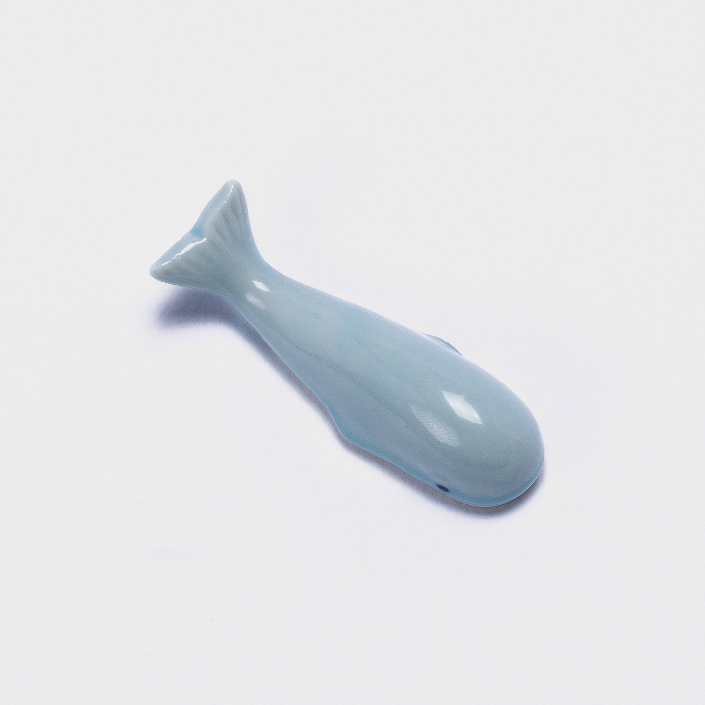 Ice Blue Whale Chopstick Rest