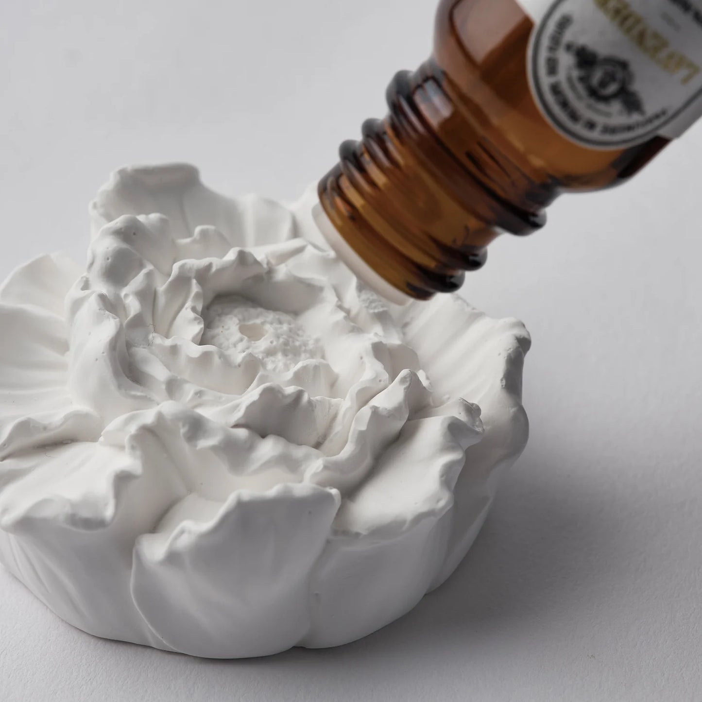 Incense Holder & Aroma Ornament - Peony Flower