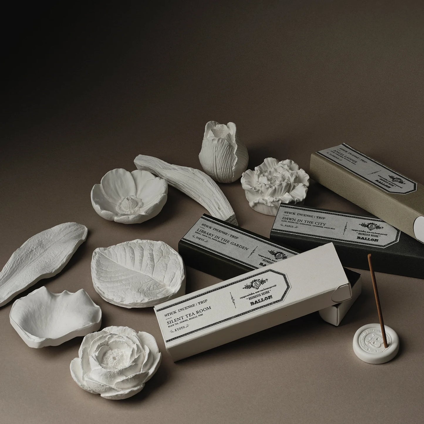 Incense Holder & Aroma Ornament - Tulip Flower