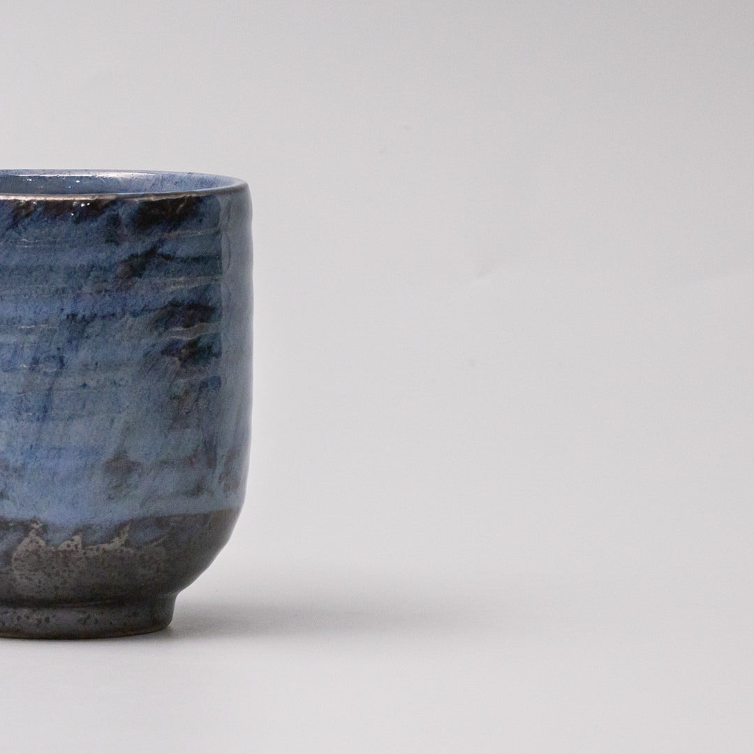 Indigo Black Mug Yunomi 280ml