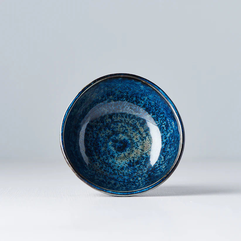 Indigo Blue Uneven Edge Sauce Dish 9cm