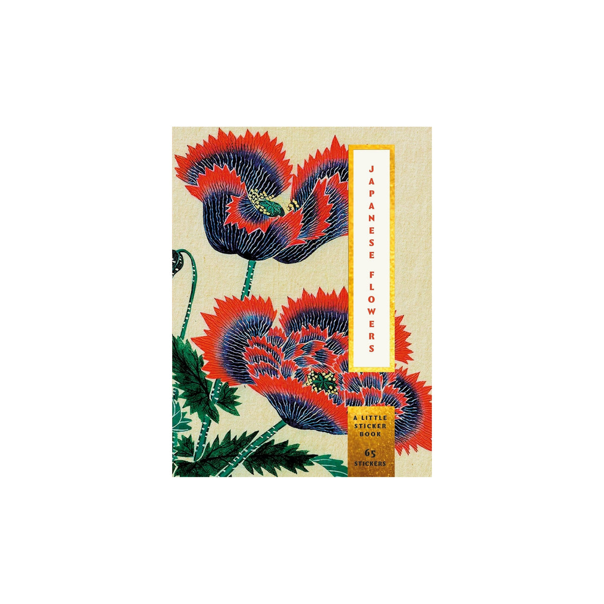 Japanese Flowers: A Little Sticker Book