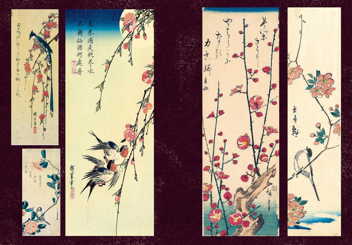 Japanese Flowers: A Little Sticker Book
