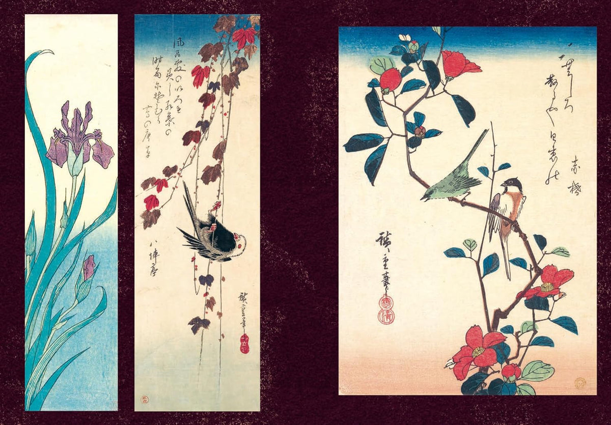 Japanese Flowers: A Little Sticker Book