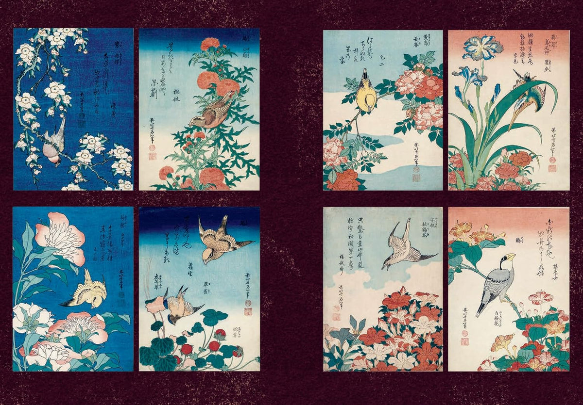 Japanese Flowers: A Little Sticker Book