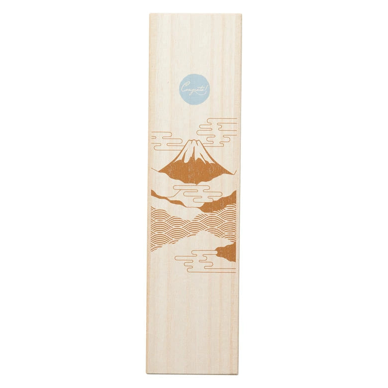 Japanese Mt. Fuji Chopstick Gift Set with Paulownia Wood Box