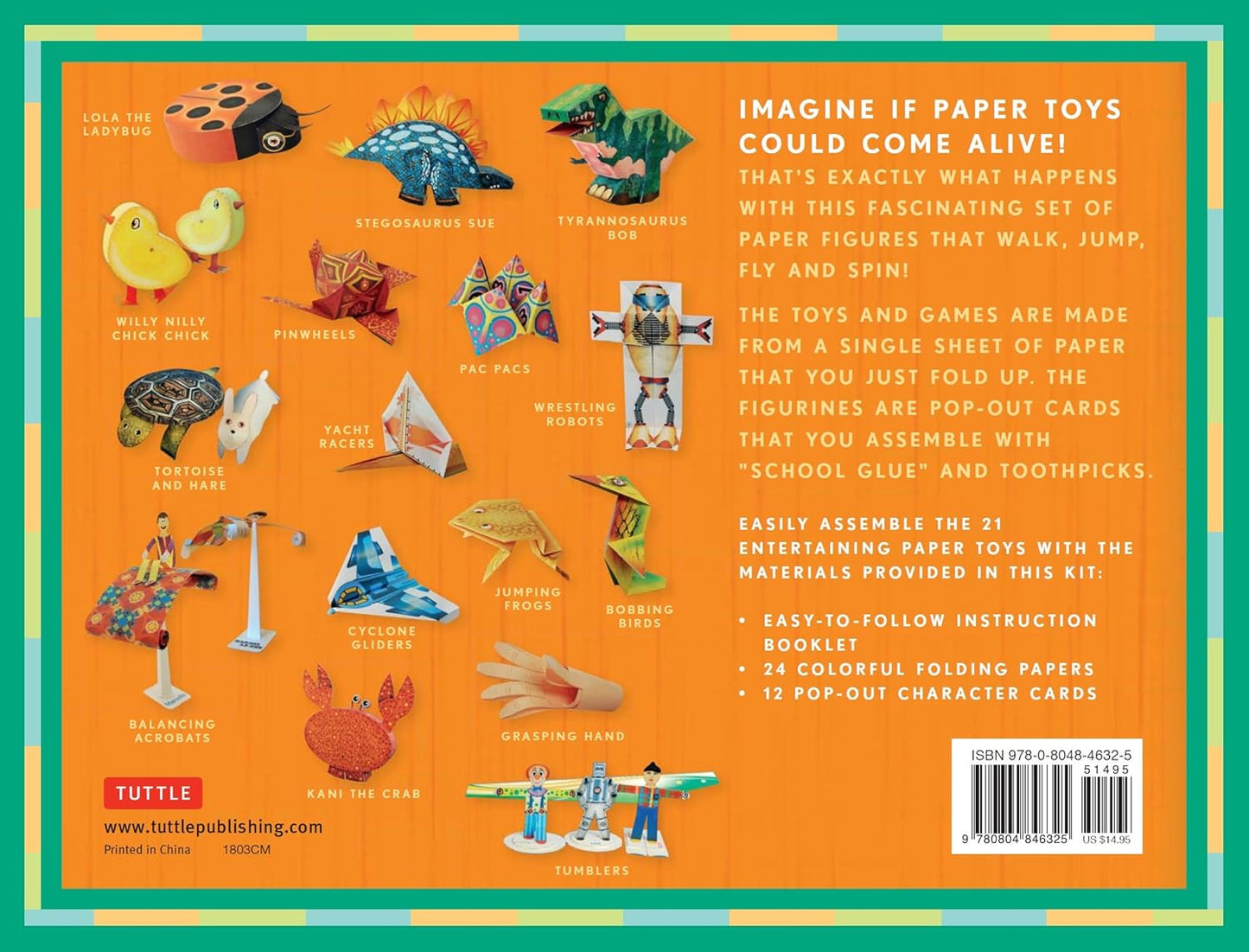 Japanese Paper Toys Kit (origami)