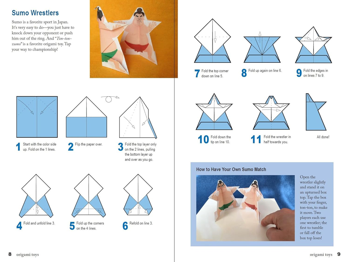 Japanese Paper Toys Kit (origami)