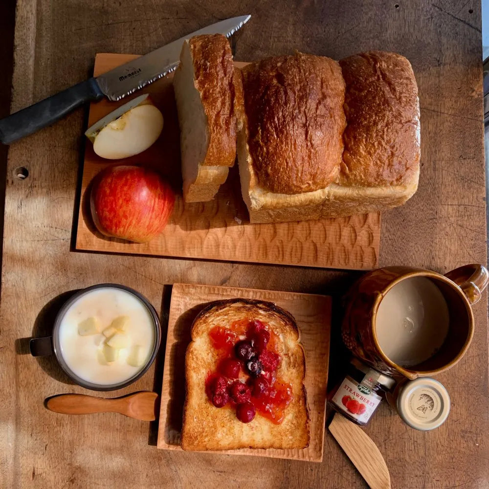 Japanese Wooden Serving Plate Carving DIY Kit - Rectangle
