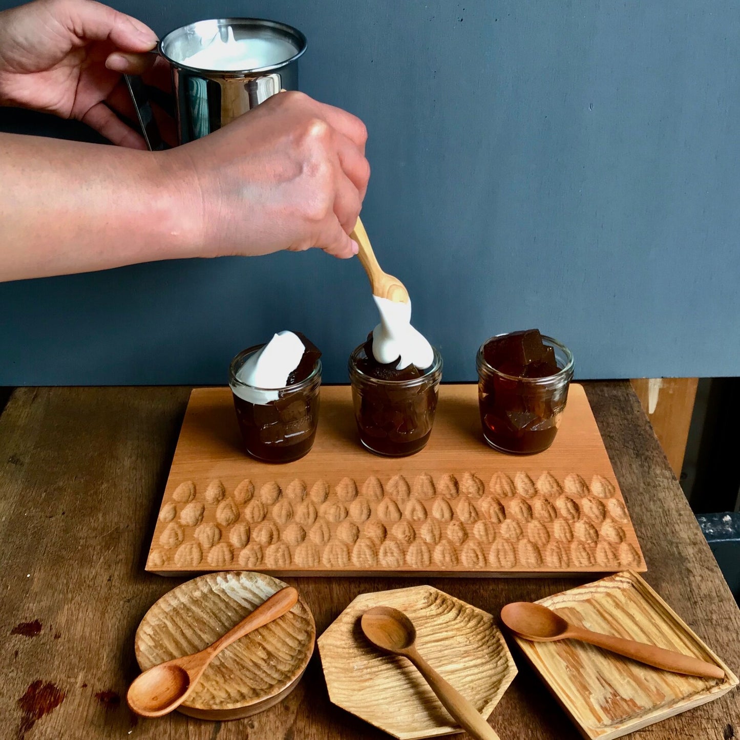 Japanese Wooden Serving Plate Carving DIY Kit - Rectangle