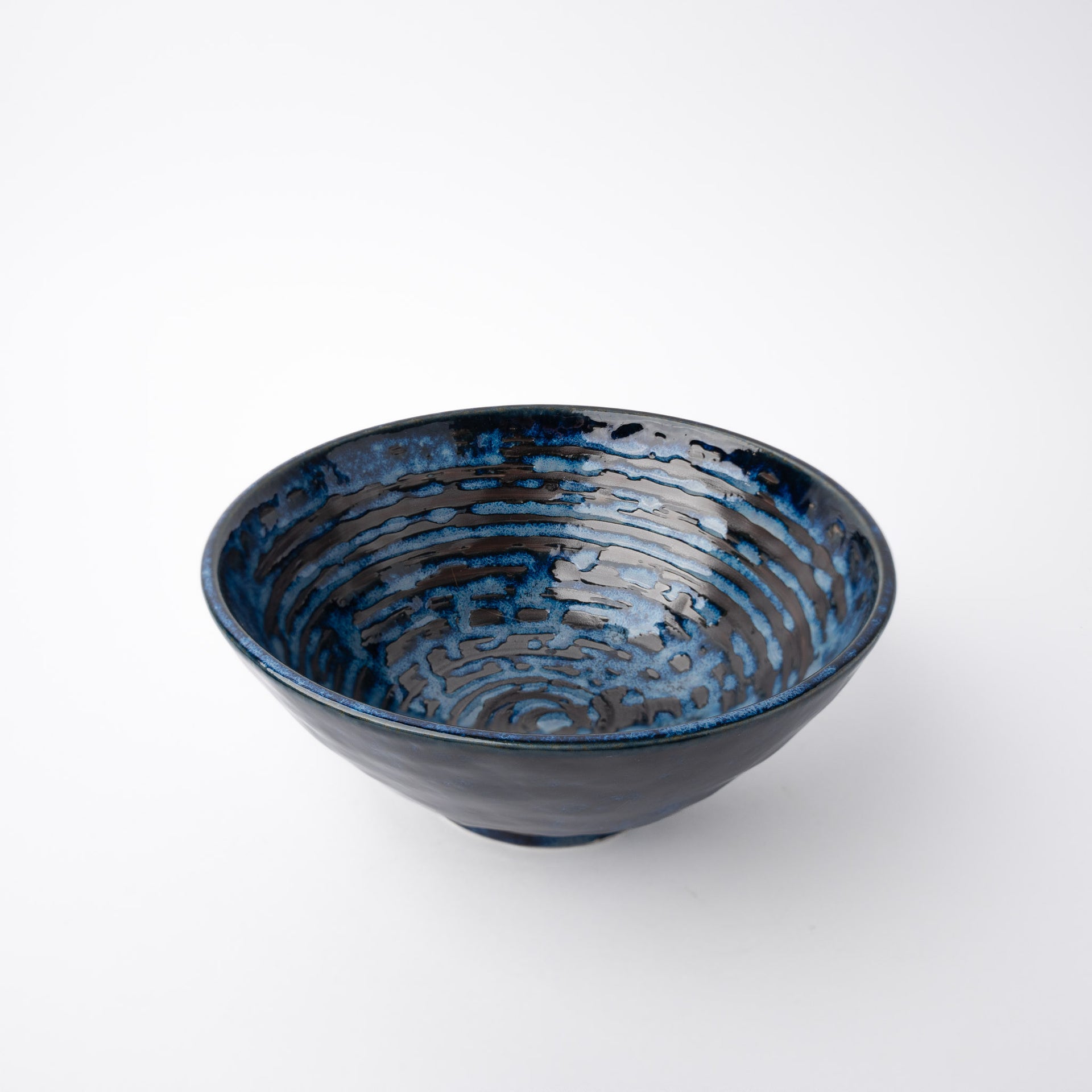 Copper Swirl Udon Bowl 19cm