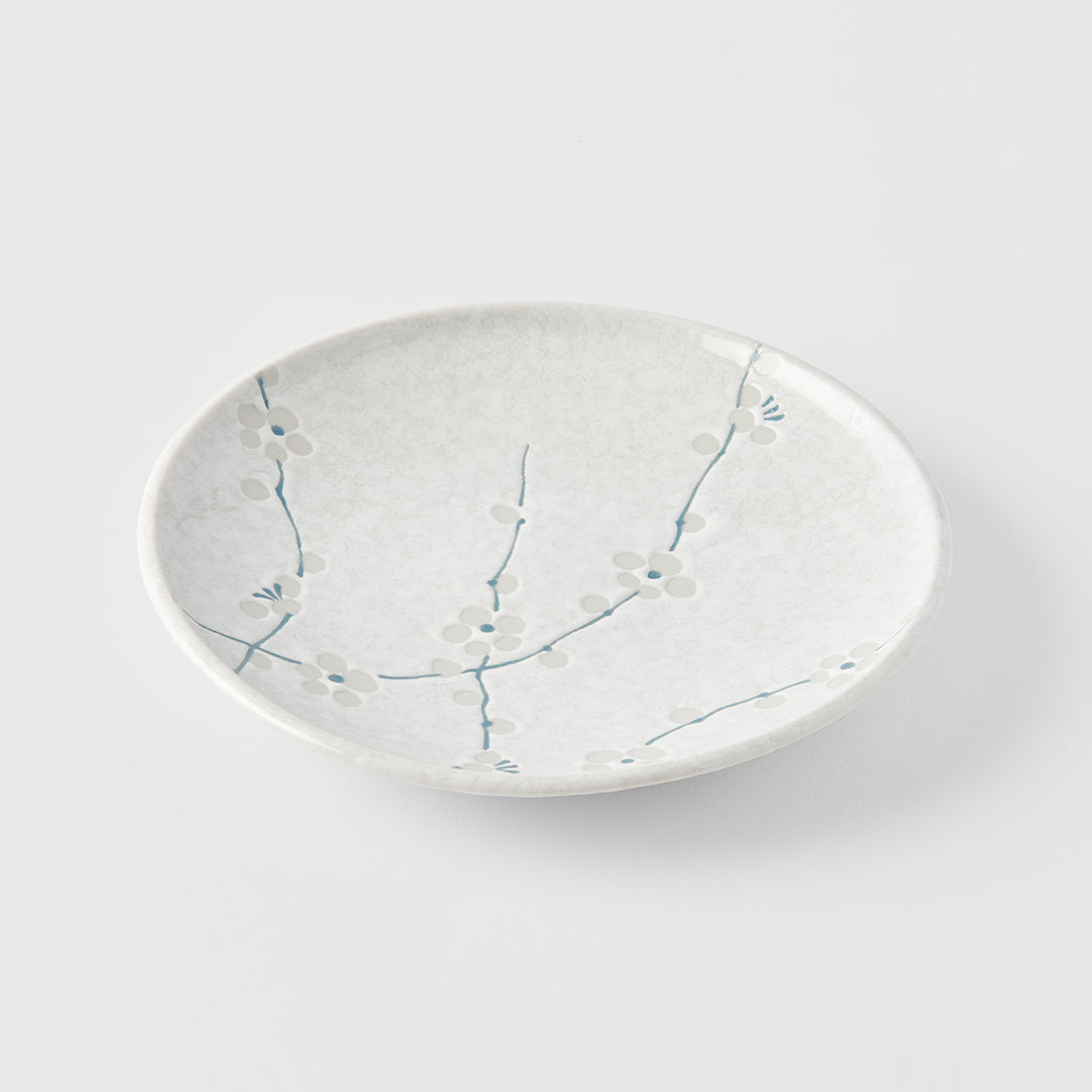 White Blossom tapas plate 17cm