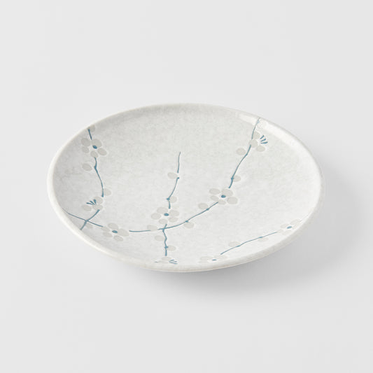 White Blossom tapas plate 17cm