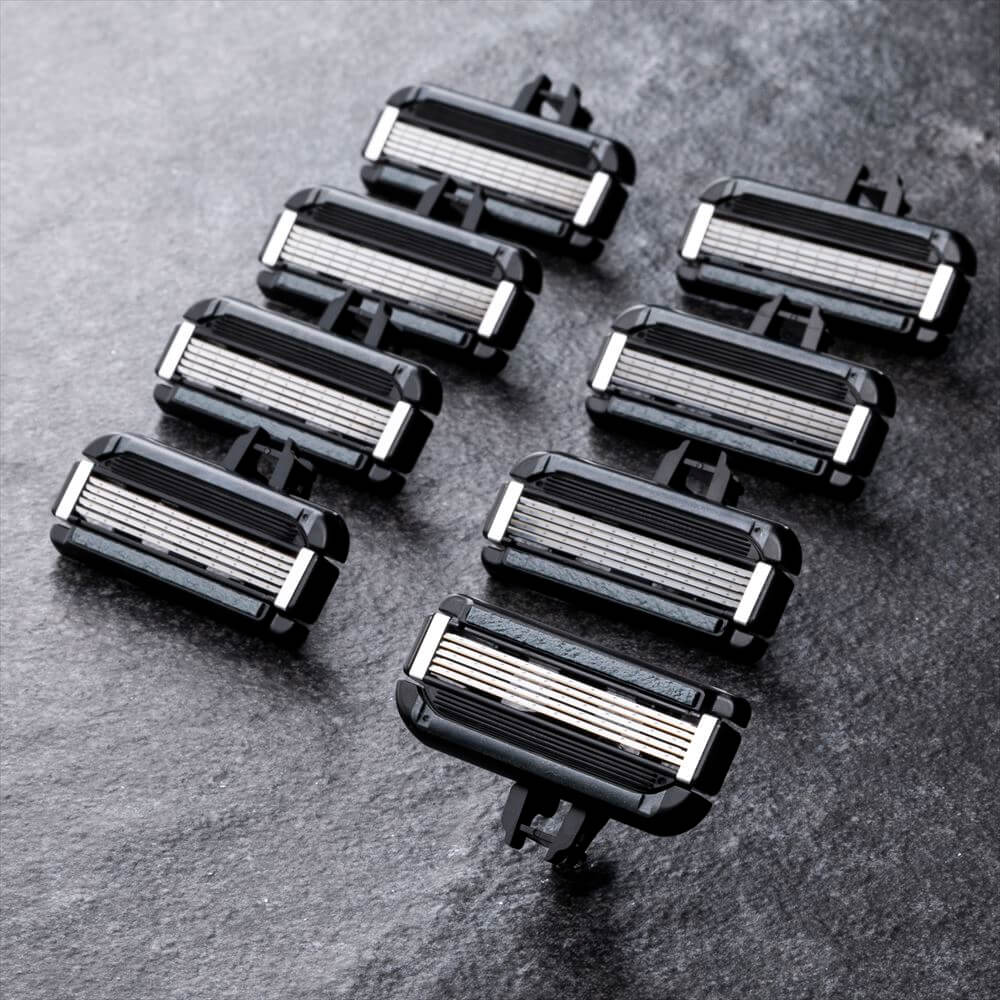 Kai Beauty AUGER 5-Blade Replacement Cartridges - Pack of 8
