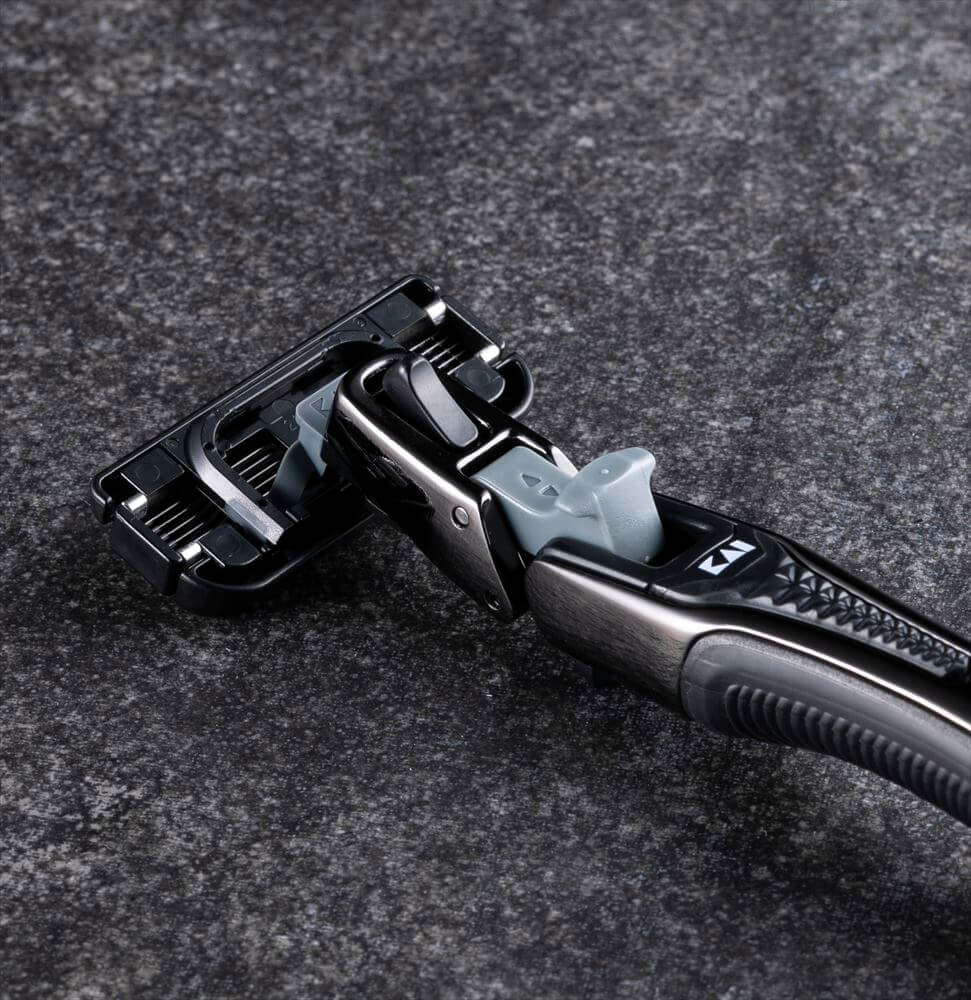 Kai Beauty AUGER Razor Handle with 6 Blades