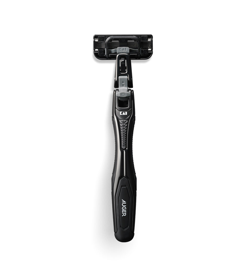 Kai Beauty AUGER Razor Handle with 6 Blades