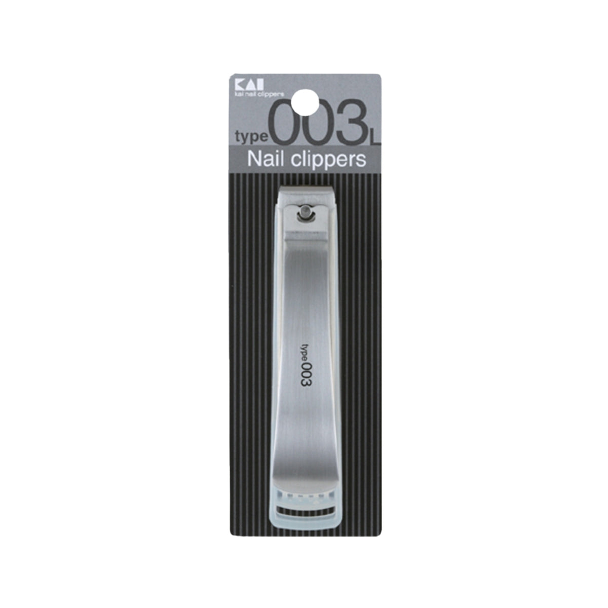 Kai Beauty Premium Nail Clippers Type 003L - Silver