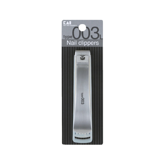 Kai Beauty Premium Nail Clippers Type 003L - Silver