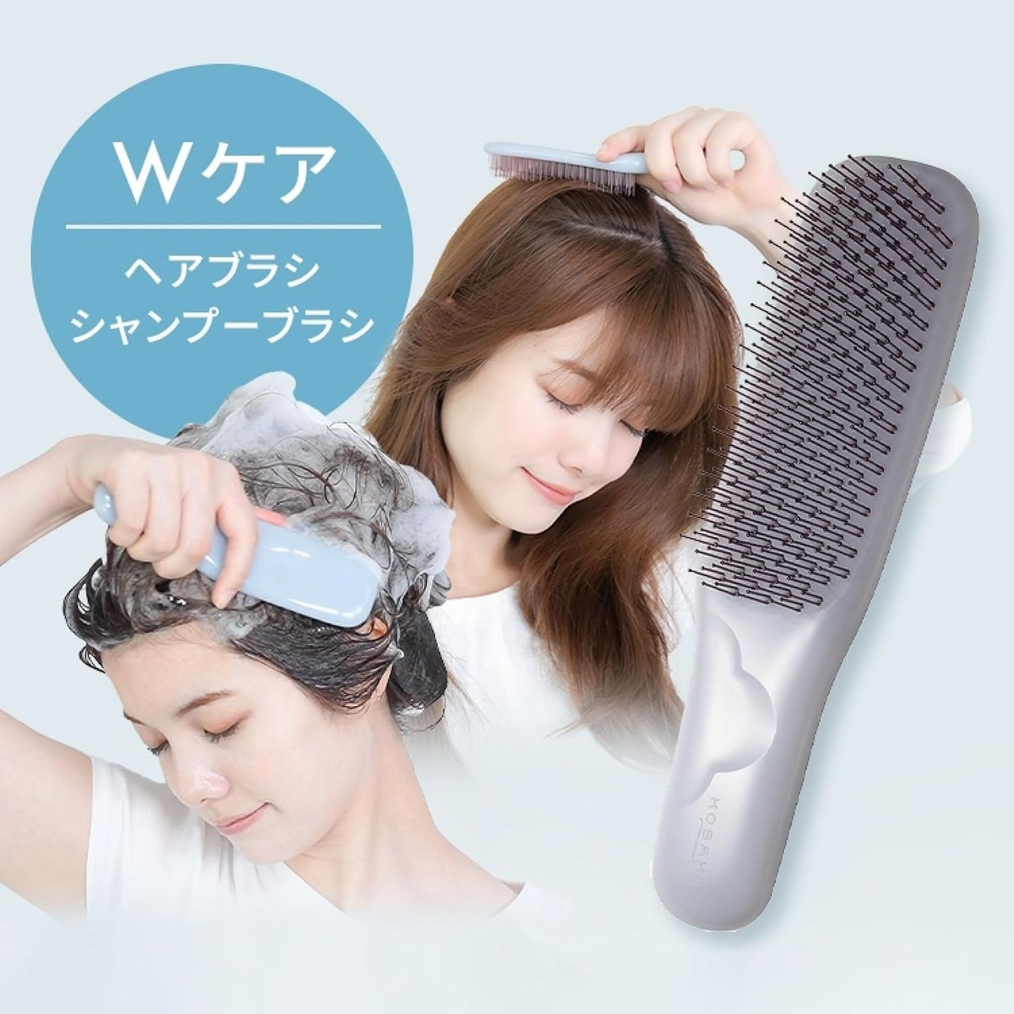 Kai KOBAKO Smooth Scalp Massage Hair Brush (Soft)