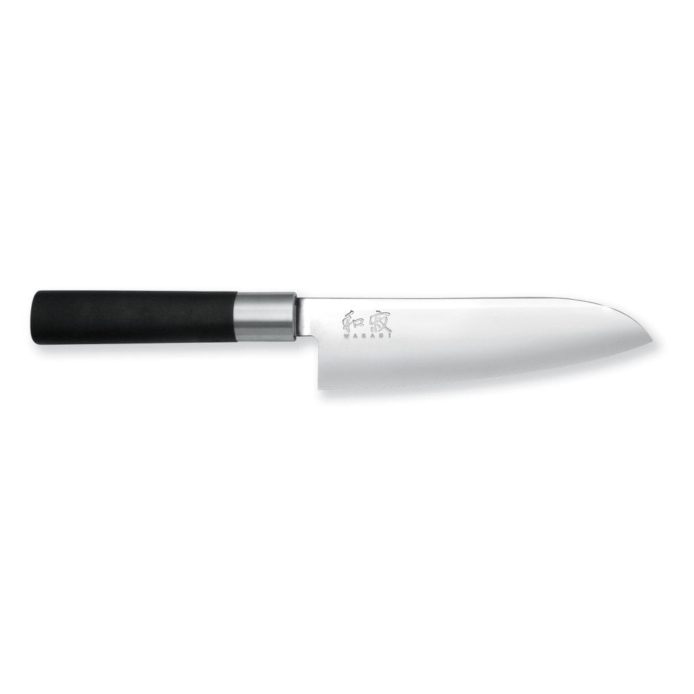 Kai Shun Wasabi Black Santoku knife 16.5cm