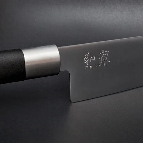 Kai Shun Wasabi Black Santoku knife 16.5cm