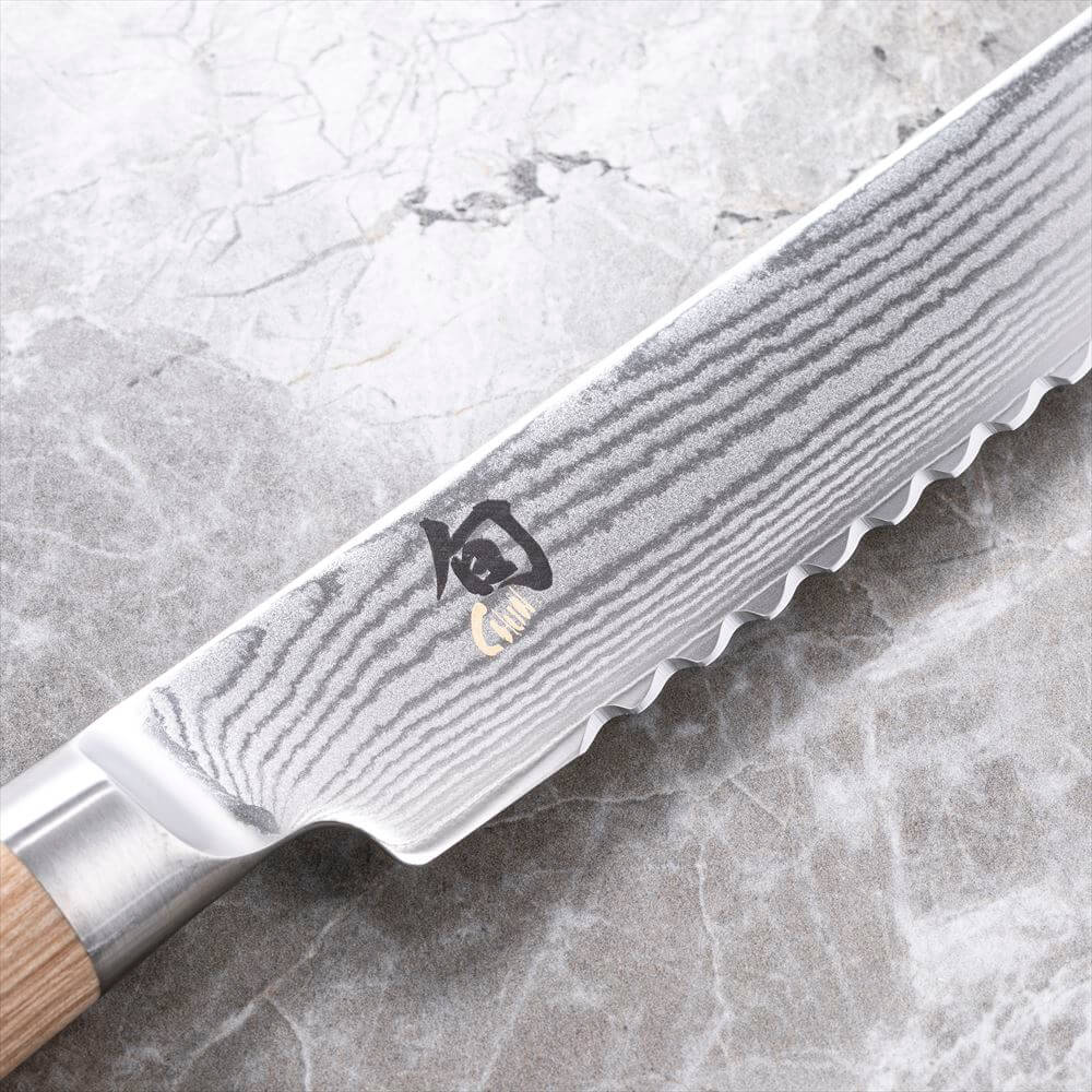 Kai Shun White Classic Bread knife 23cm