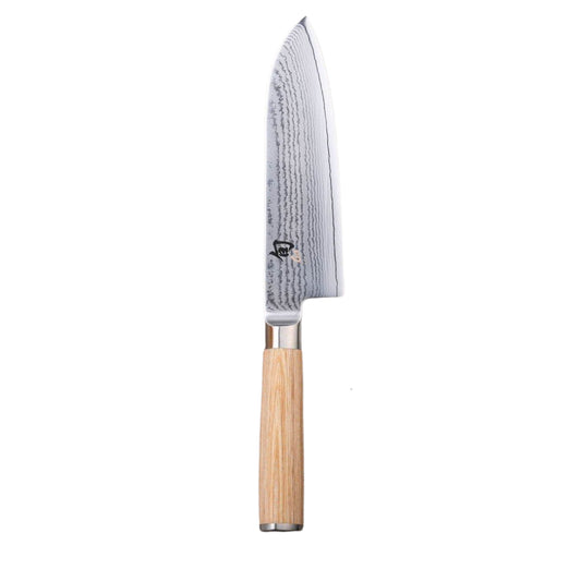 Kai Shun White Classic Santoku Knife 18cm
