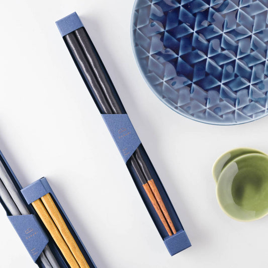 Kawai Kurabi Black Chopsticks 23cm
