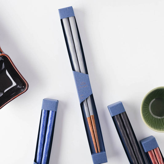 Kawai Kurabi Grey Chopsticks 23cm