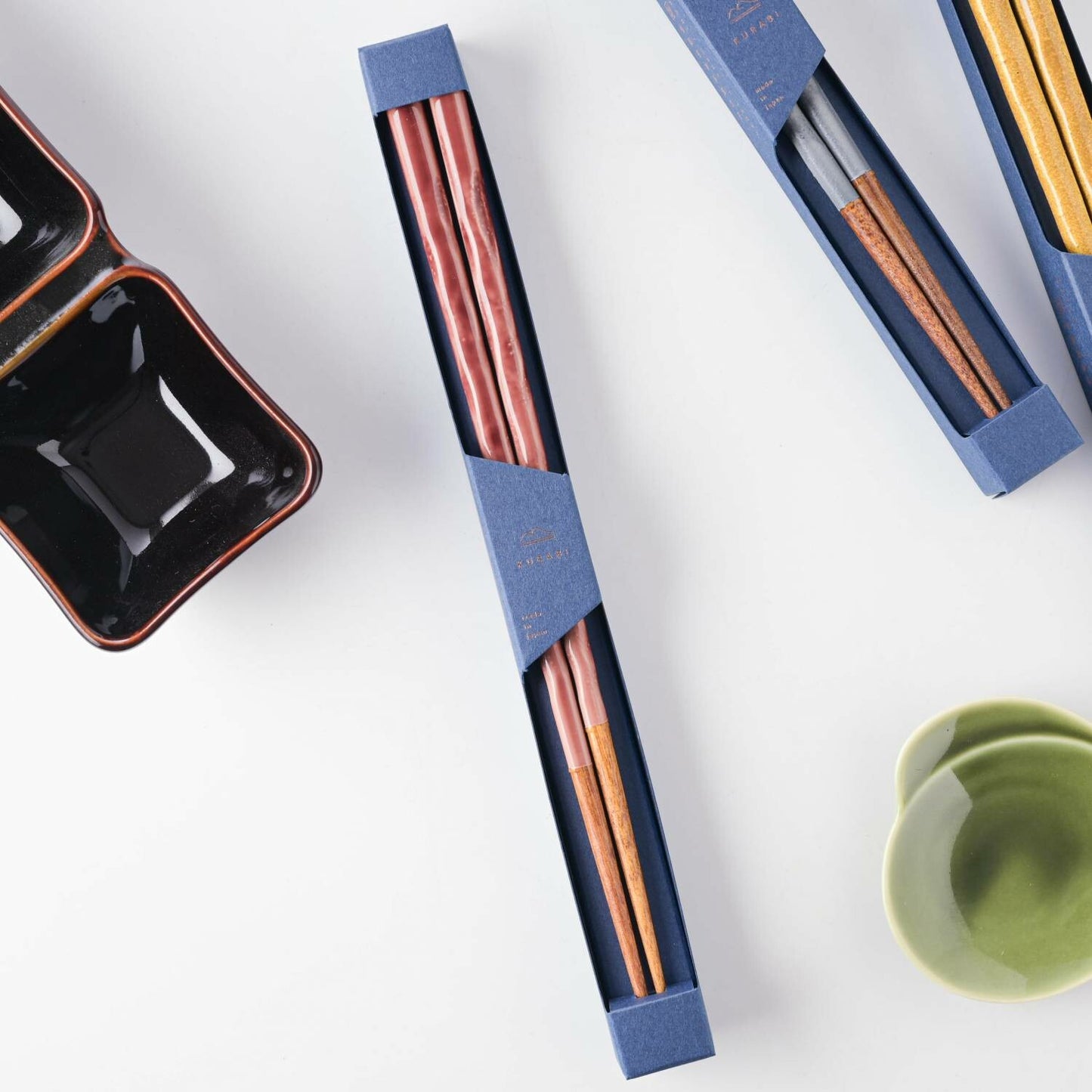 Kawai Kurabi Pink Chopsticks 23cm