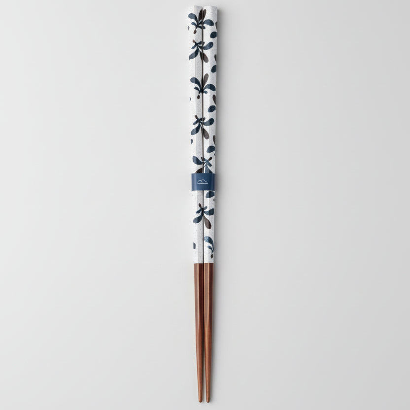 Kawai Kurabi Indigo Blossom Chopsticks 23cm