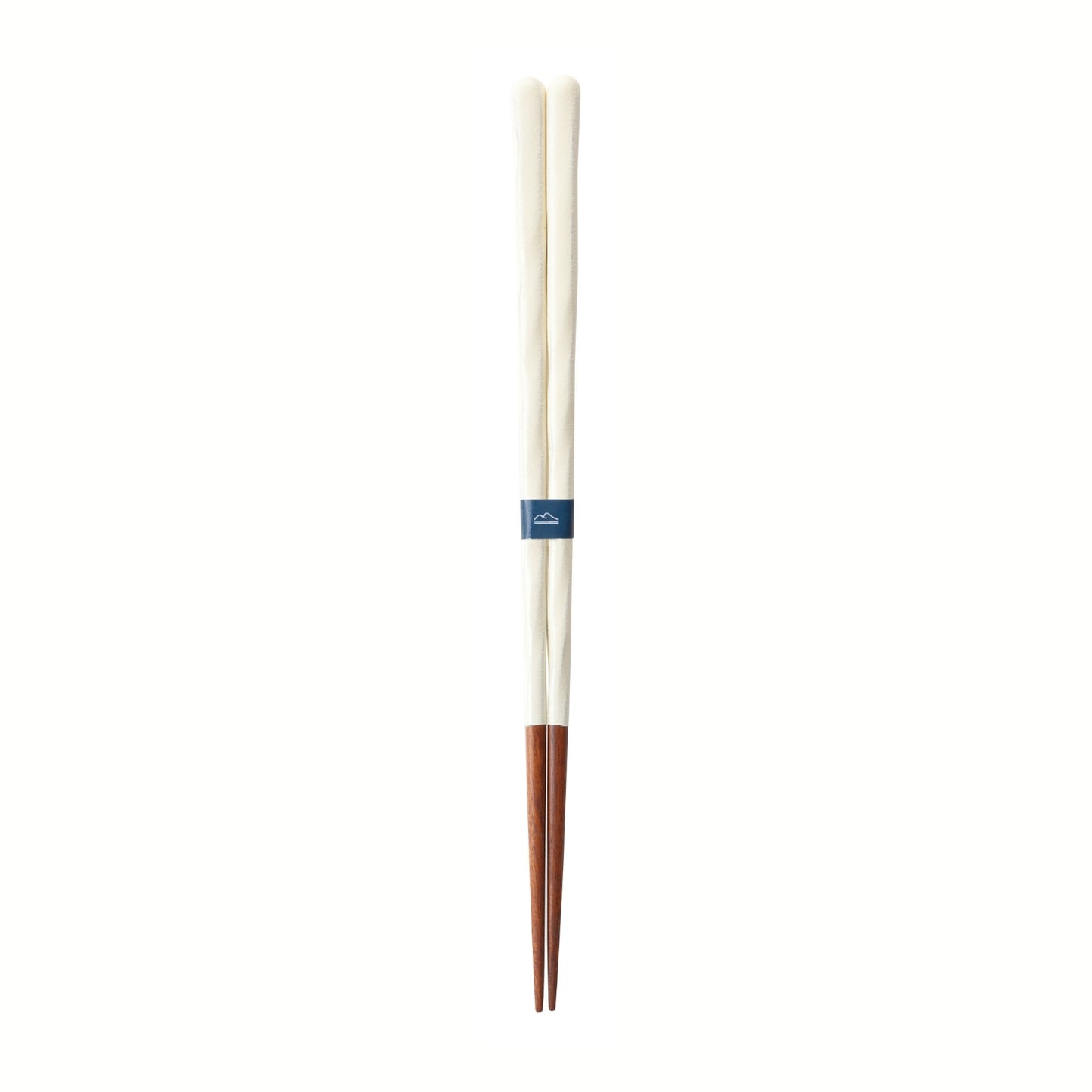 KURABI 2 Pairs Chopsticks Wooden Gift Box Black & White