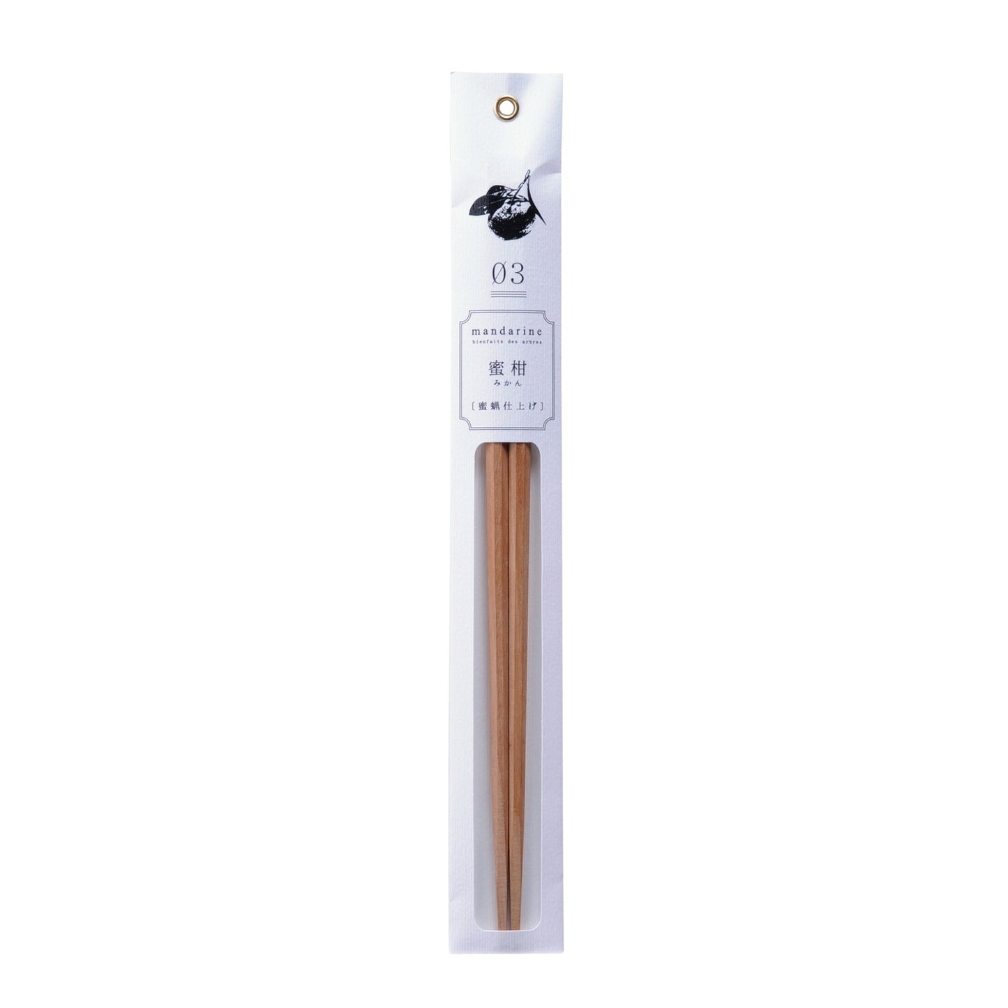 Kawai Tetoca Mandarine Chopsticks 23cm