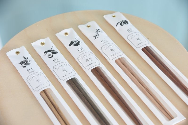 Kawai Tetoca Mandarine Chopsticks 23cm