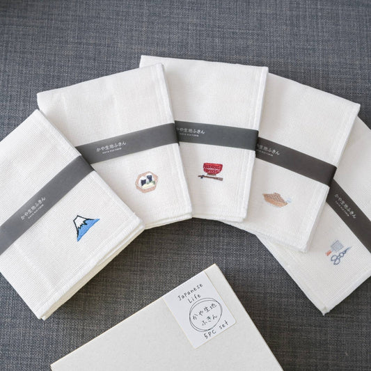 Kaya Dishcloths - Japanese Living Gift Set of 5