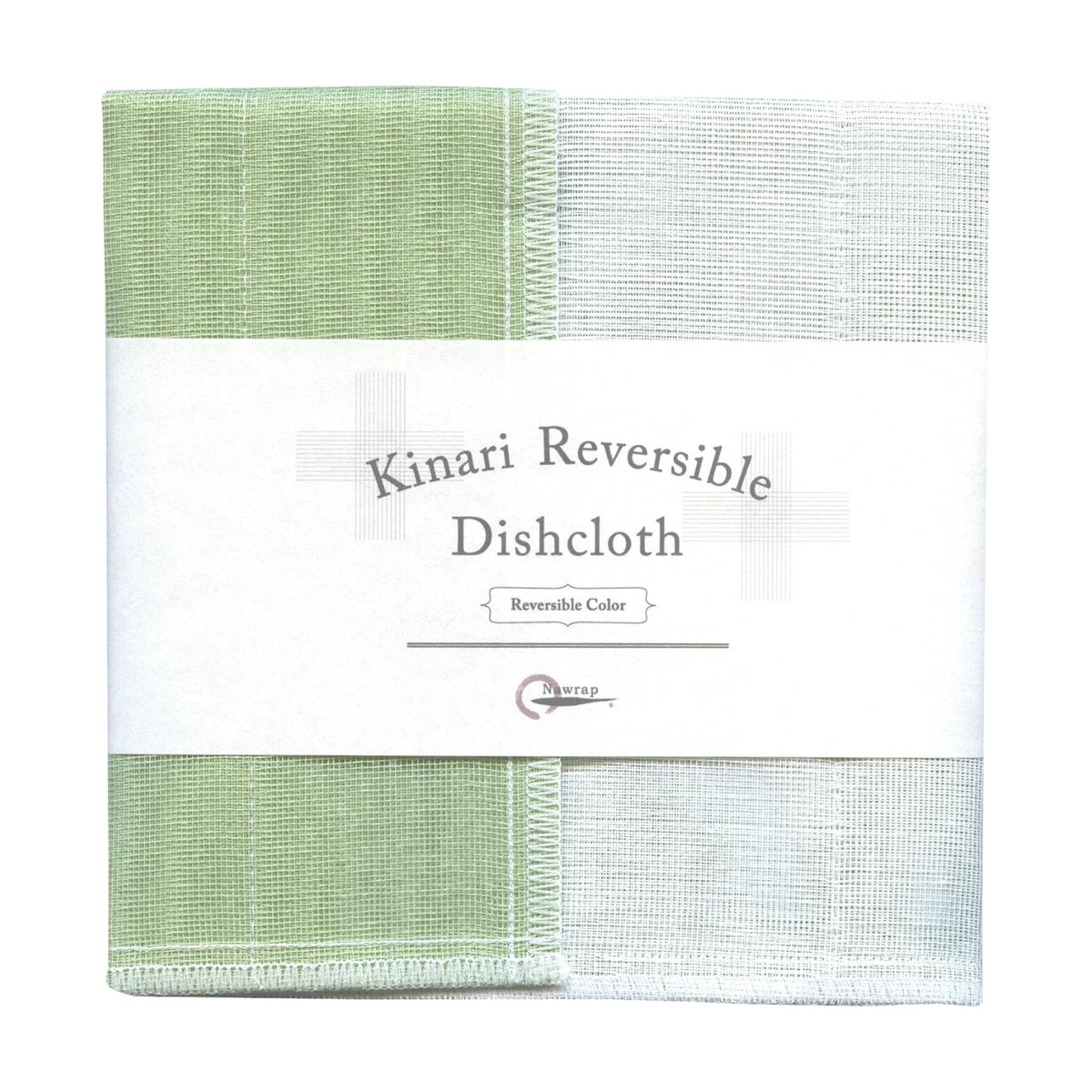 Kinari Reversible Rayon Dishcloths - Soft Leaf Green