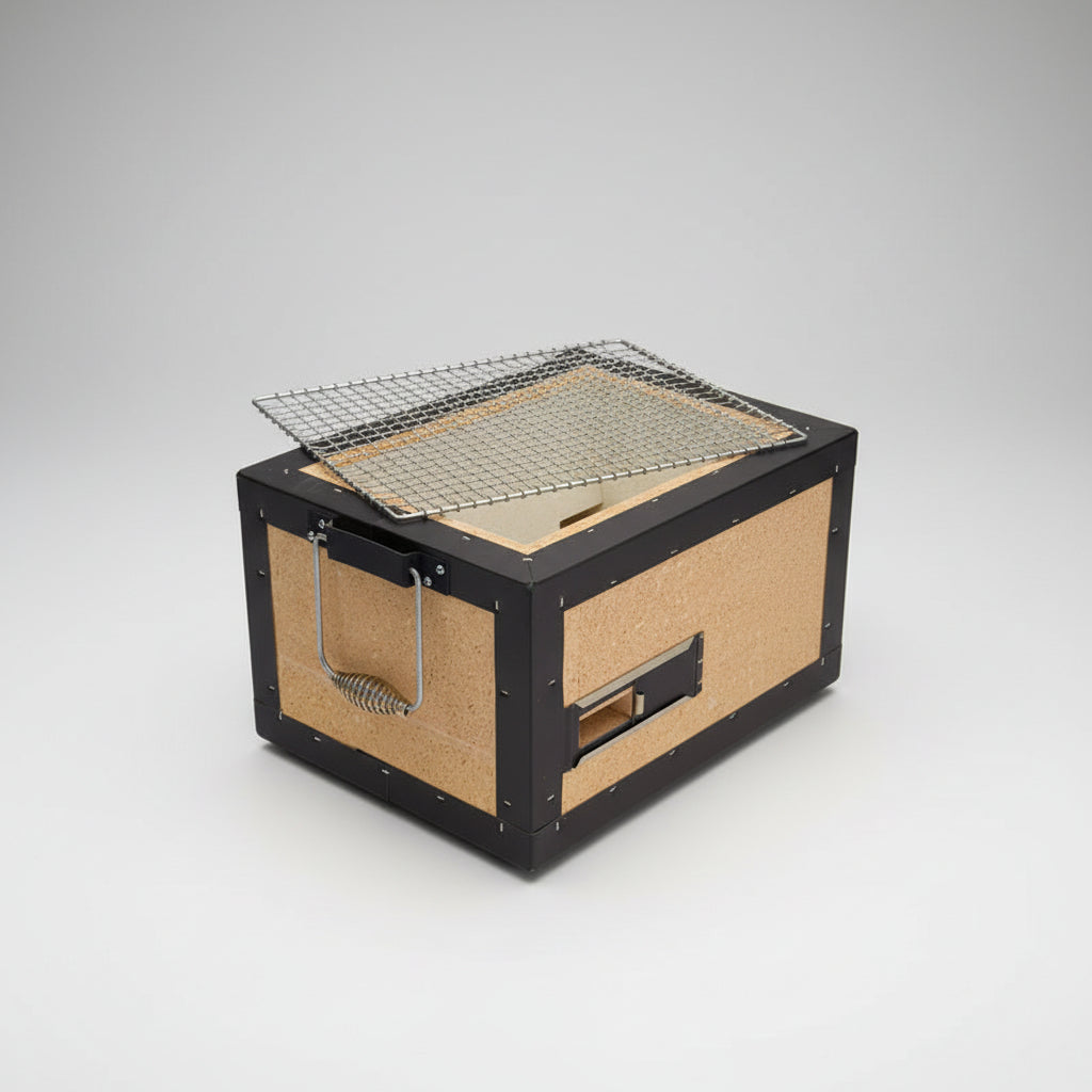 Kinka Premium Konro Hibachi Charcoal Grill (2-4 Person)