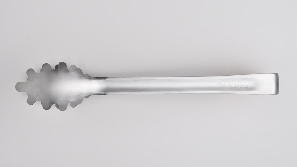 La Base Stainless Steel Kitchen Tongs 24.5cm