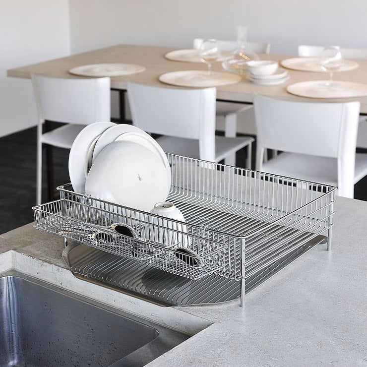 La Base Stainless Steel Large Dish Drainer Rack