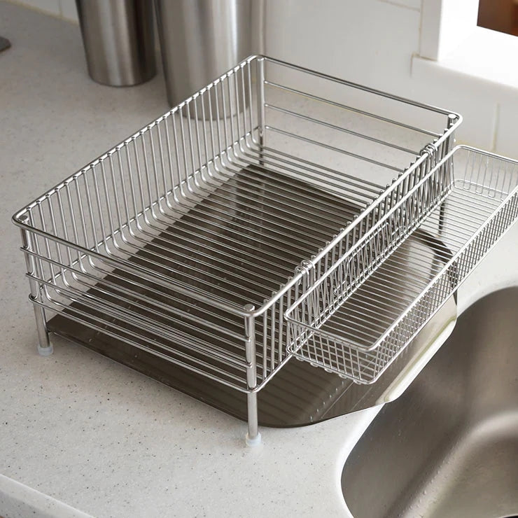 La Base Stainless Steel Large Dish Drainer Rack