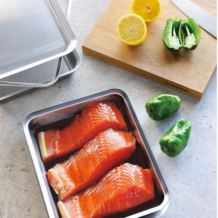 La Base Stainless Steel Rectangular Plate
